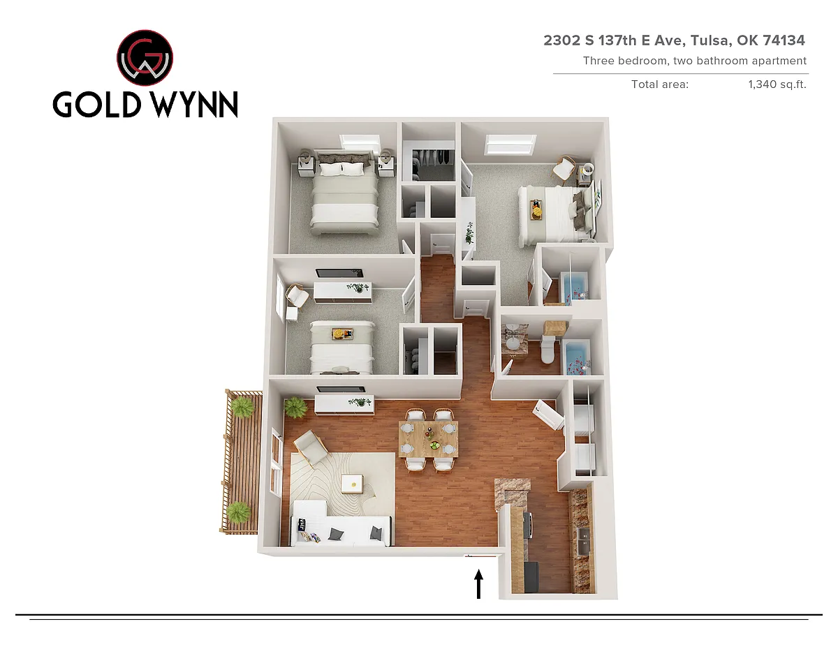 Floor plan C1