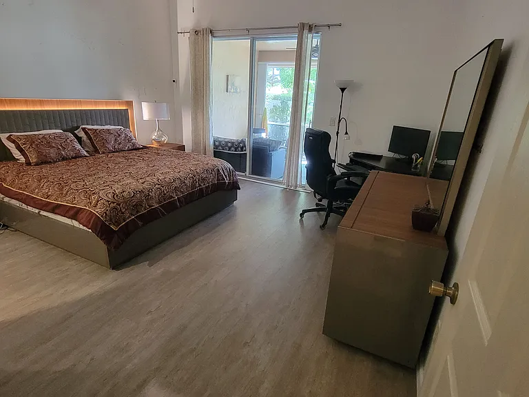 Master bedroom view 1