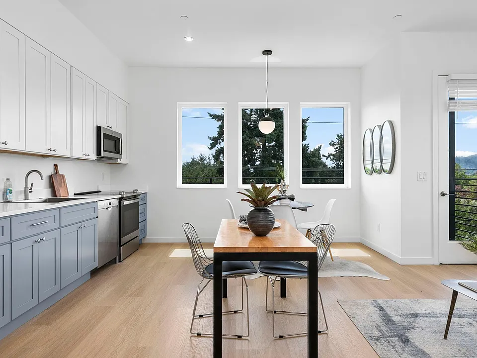 Each unit has a private balcony or patio
