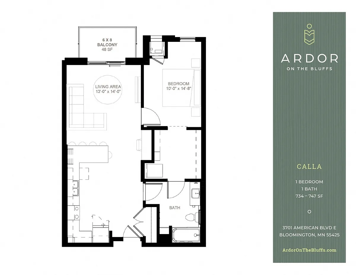 Floor plan Calla