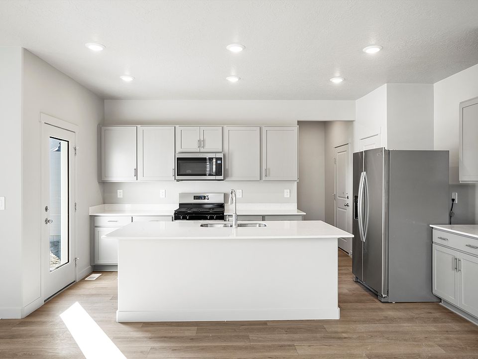 The Sunset floorplan interior image taken at a Meritage Homes community in Eagle Mountain, UT.