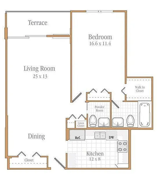 Floor plan Bimini