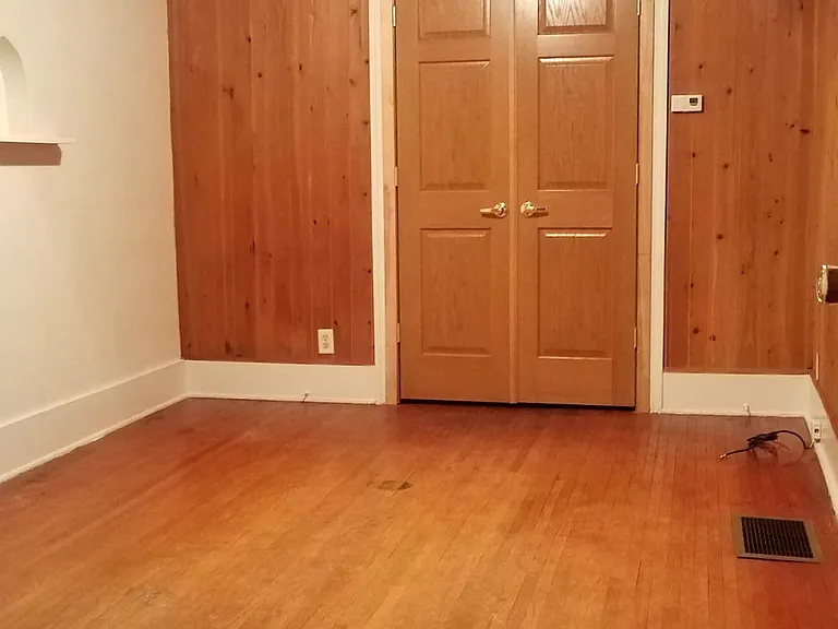 Living Room with french door