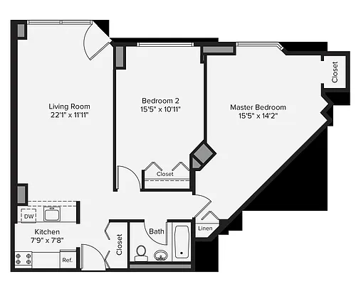 Floor plan B1-1016-Classic