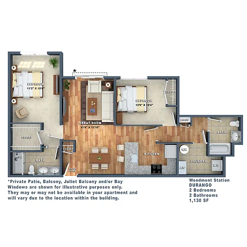 Floor plan Durango