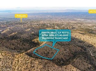 0 Sand Canyon Dr, Pinon Hills, CA 92372