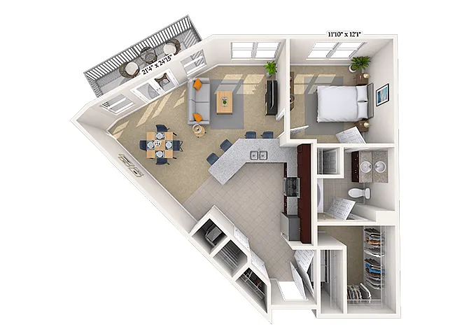 Floor plan Piedmont