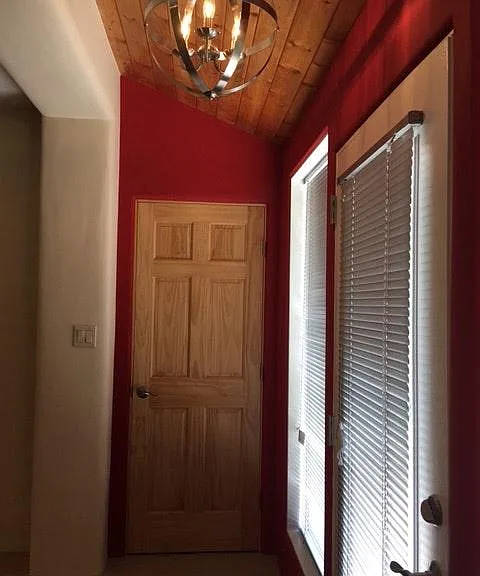 Front Closet, door closed
