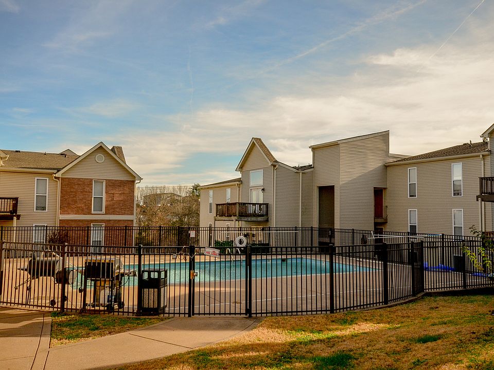 The pool is right out the back door