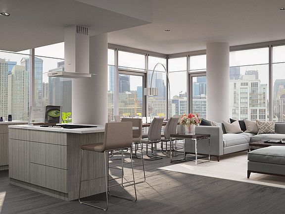 Open-concept floor plans inspire design flexibility