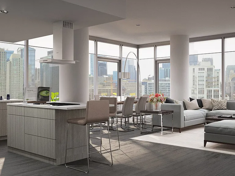 Open-concept floor plans inspire design flexibility