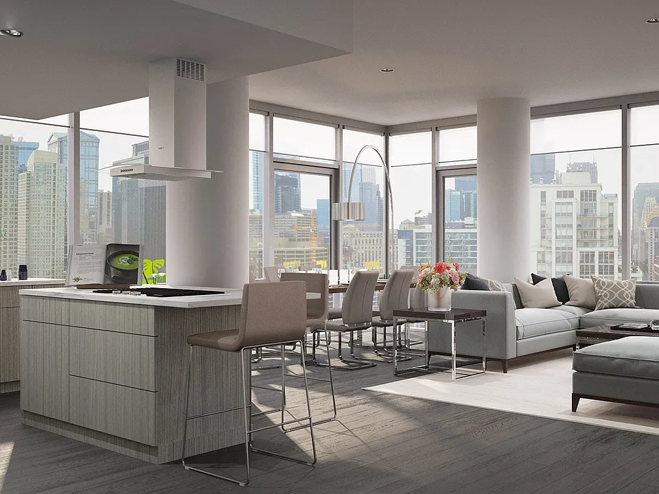 Open-concept floor plans inspire design flexibility