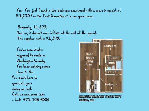 VALLEY WOODS, 20125 SW Tualatin Valley Hwy APT 14, Beaverton, OR 97003