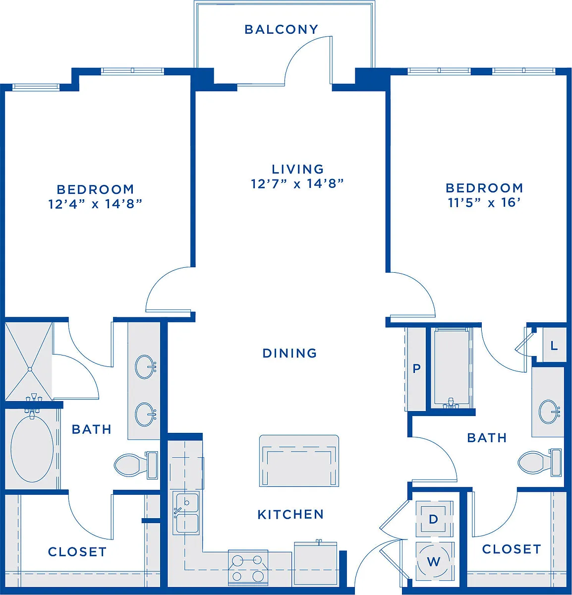Floor plan B2