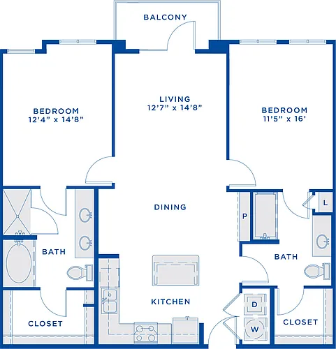 Floor plan B2