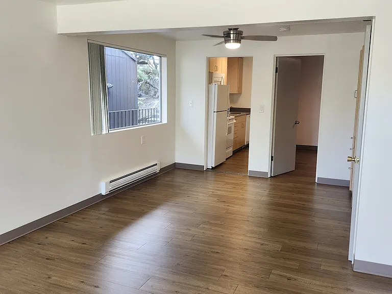 This apartment is located at Westwood Apartments, 3213 Wetmore Avenue, but is currently marketed under Glacier Vista Apartments.