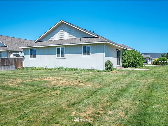 This is the backyard fully fenced both sides.