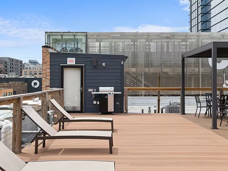 Roof Deck lounge chairs