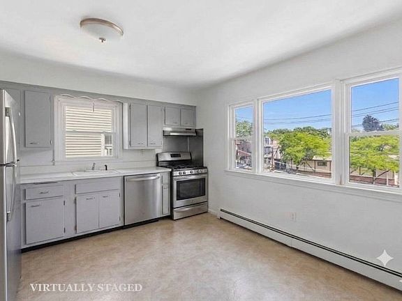 kitchen with stainless steel appliances