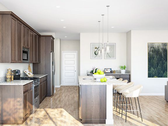 Kitchen overlooking great room
