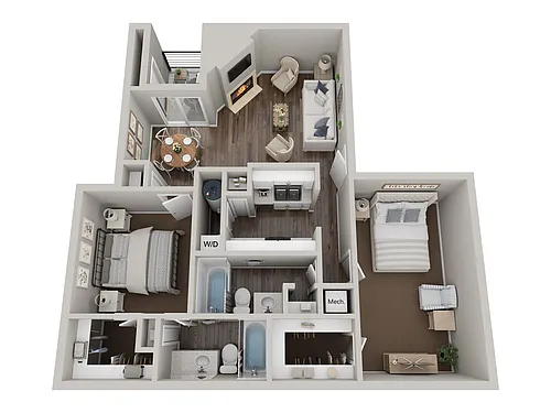 Floor plan 2X2