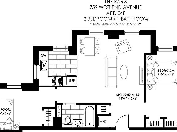 2nd image of 752 W End Ave APT 24F