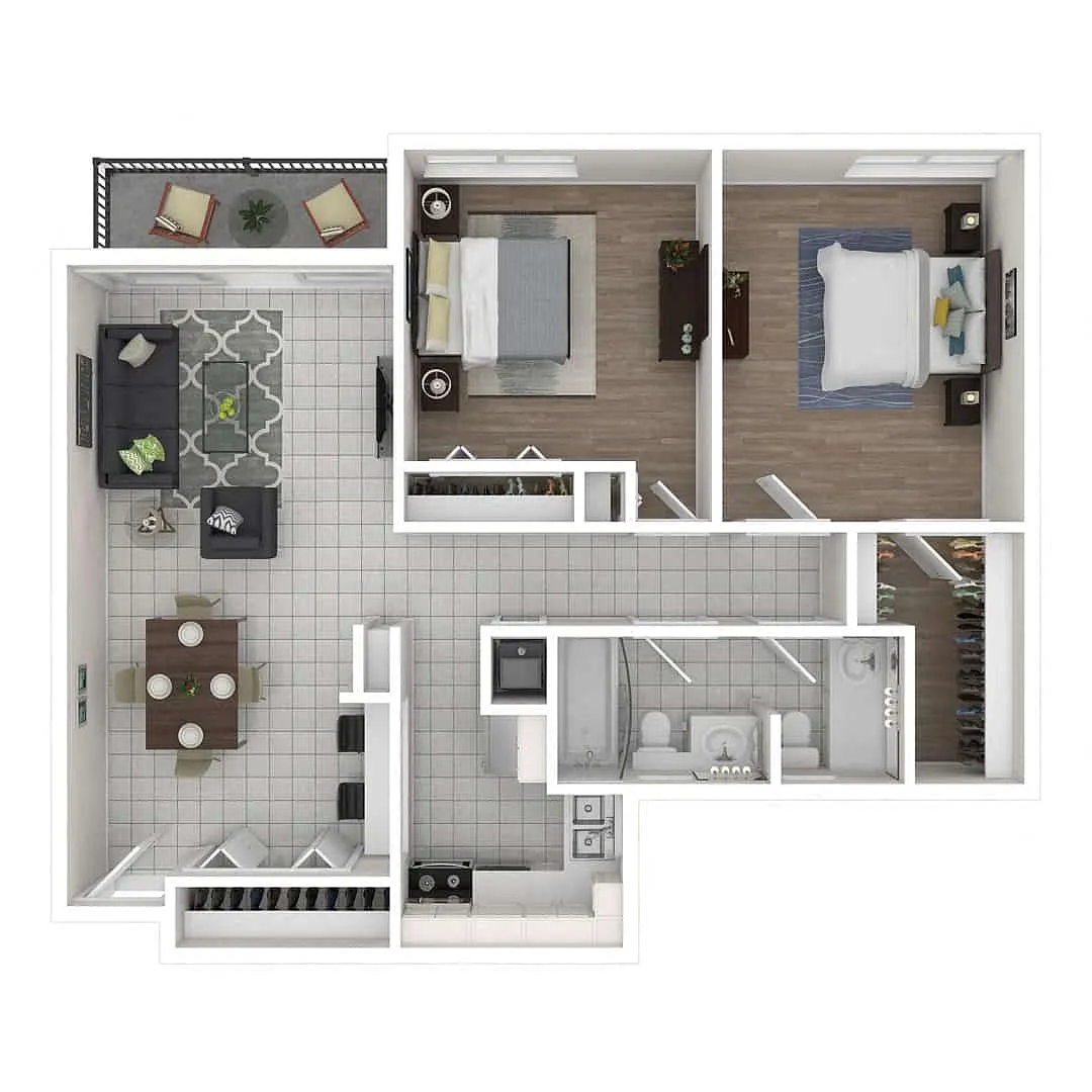 Floor plan B1