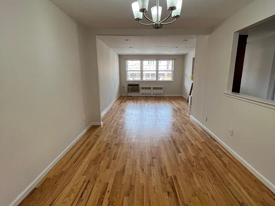 Dining room and living room area