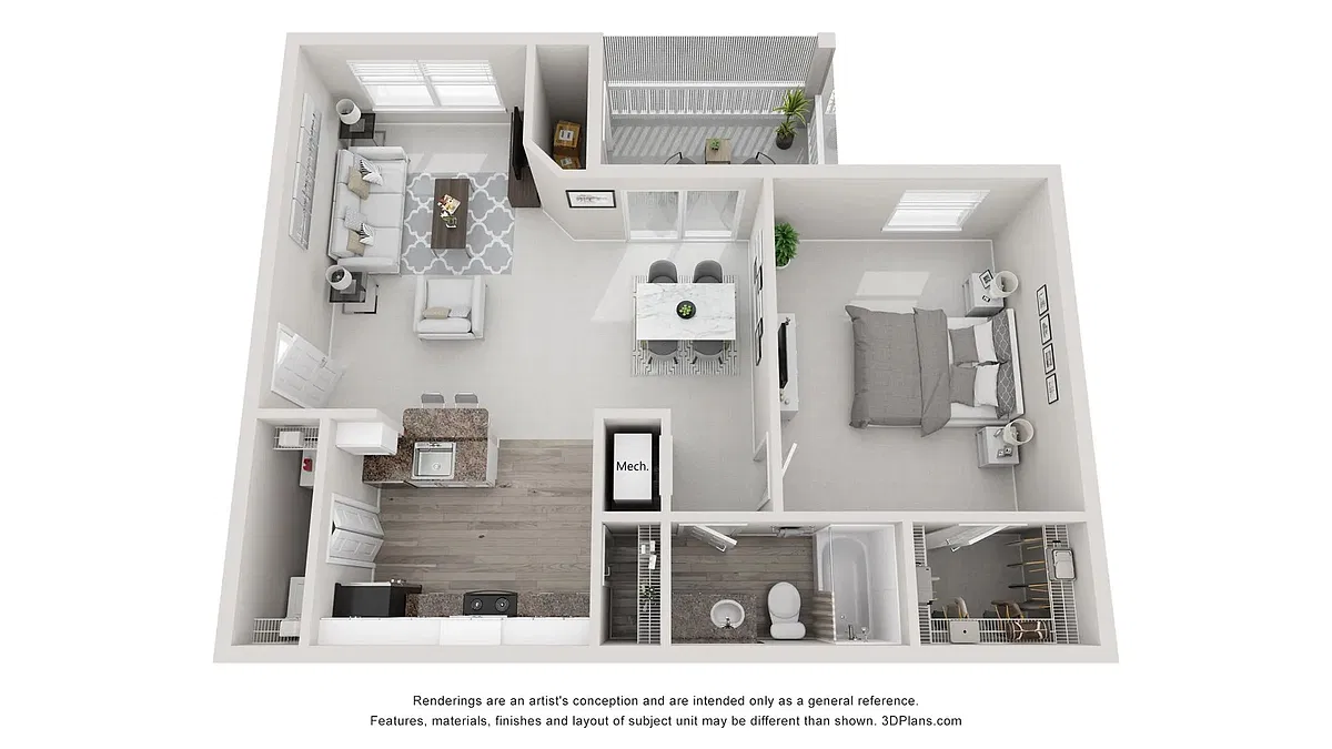 Floor plan The Laurel Oak
