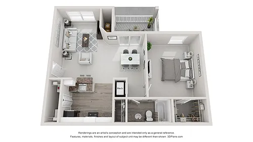Floor plan The Laurel Oak