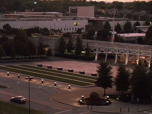 Bicentennial Mall at Night