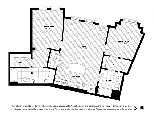 Floor plan Flat 103