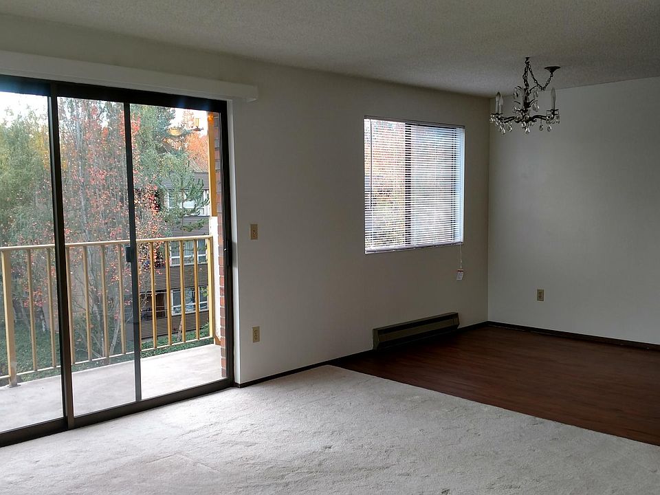Living room and dining room