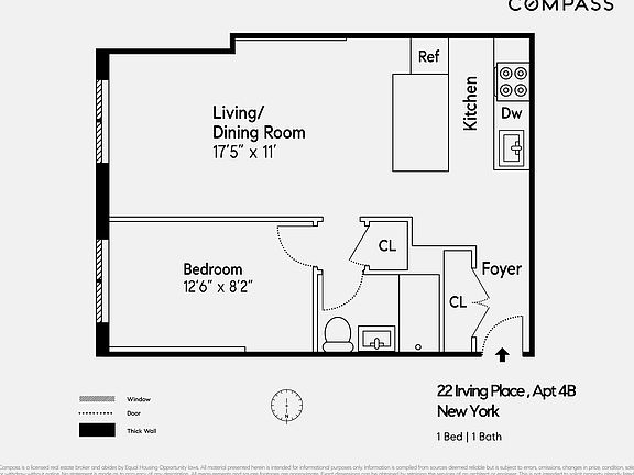 2nd image of 22 Irving Pl APT 2B