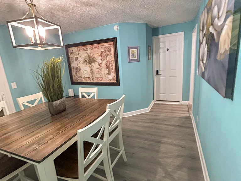 Seating area for eating