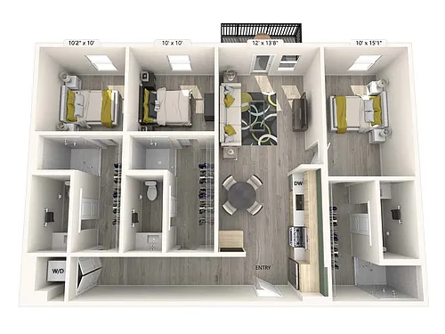 Floor plan 755