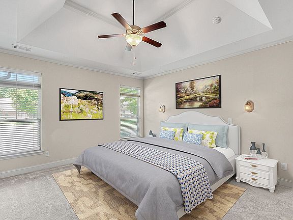 Master bedroom with ensuite