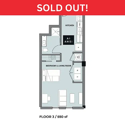 Floor plan A1 ANSI