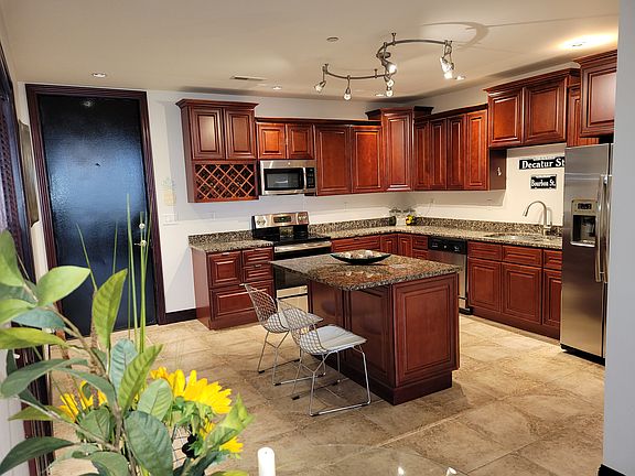 Spacious Kitchen with Build-In Island
