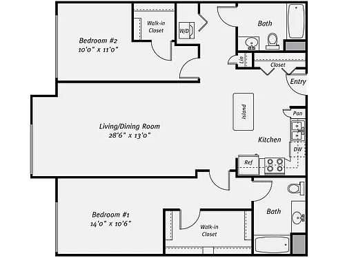 Floor plan B13