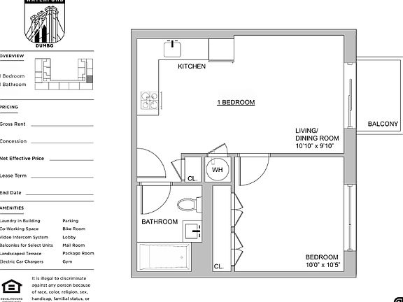 2nd image of 68 Gold St #4C