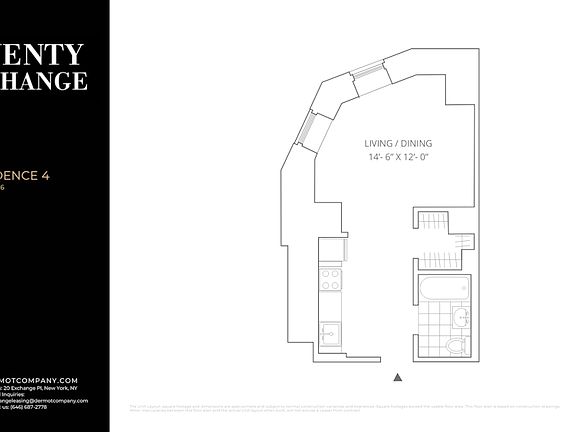 2nd image of 20 Exchange Pl APT 2604