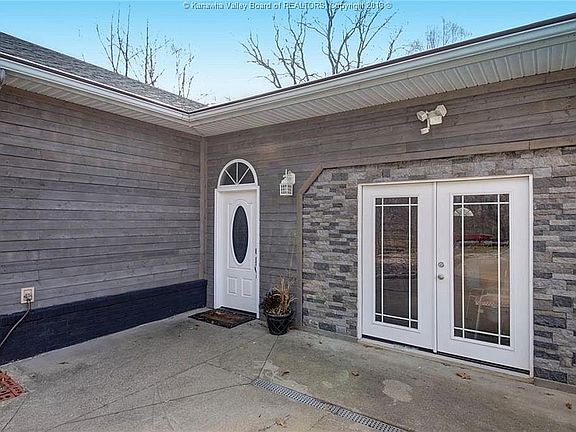 Front entrance to house