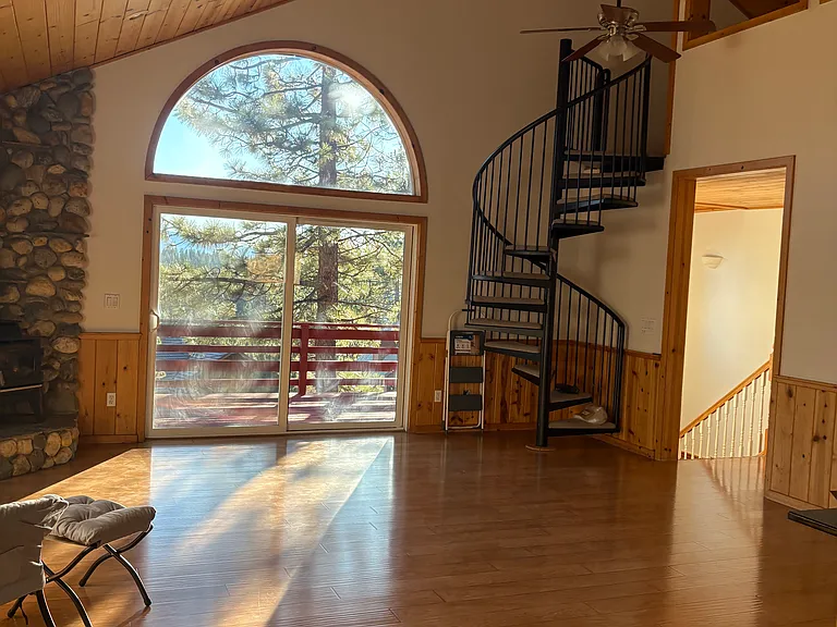 Living area and loft