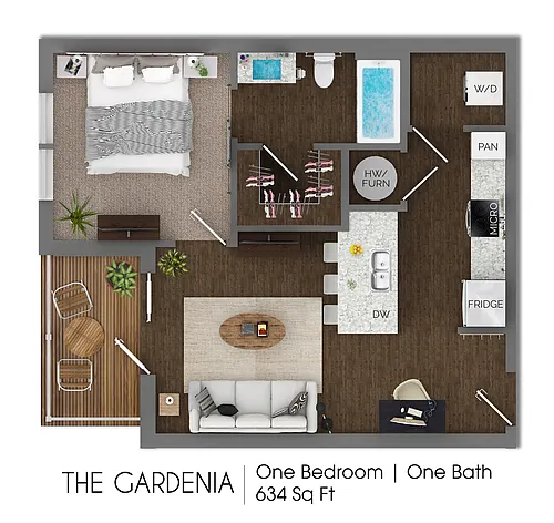 Floor plan Gardenia