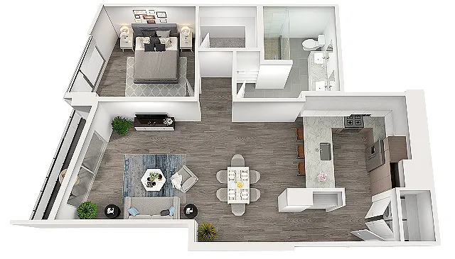 Floor plan Allen