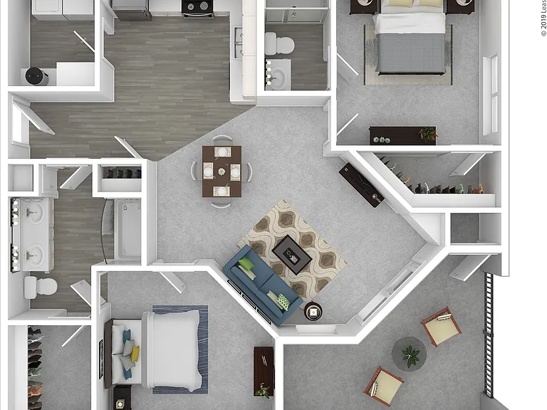 B1 3D 2nd & 3rd Floors B1 3D 2nd & 3rd Floors