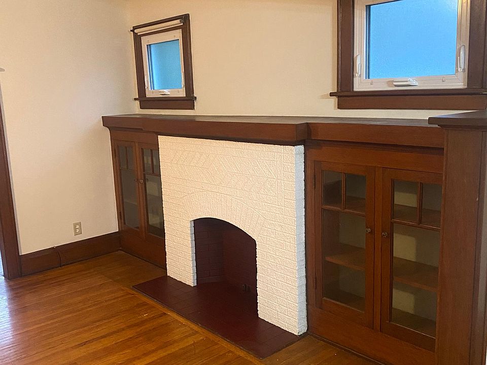 Fireplace in living room