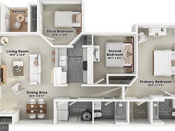 3rd image of 7516 Snowpea Ct Unit E
