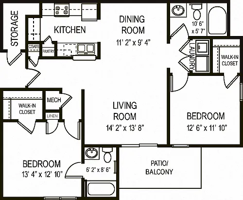 Floor plan The Cypress